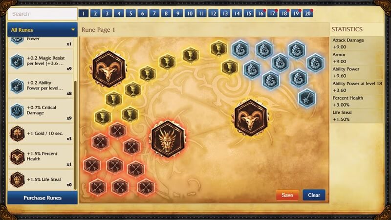 What is LoL Classic? Rune pages