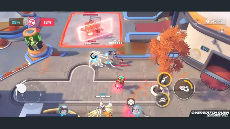 Overwatch Rush _ Early Development Gameplay Preview 2-21 screenshot