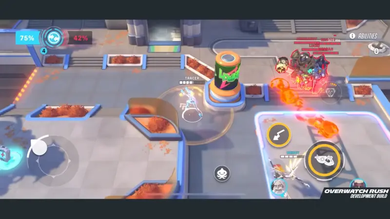 Overwatch Rush _ Early Development Gameplay Preview 2-21 screenshot