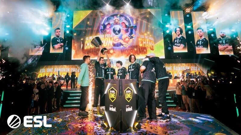 an image of Parivision winning ESL One Bangkok 2024