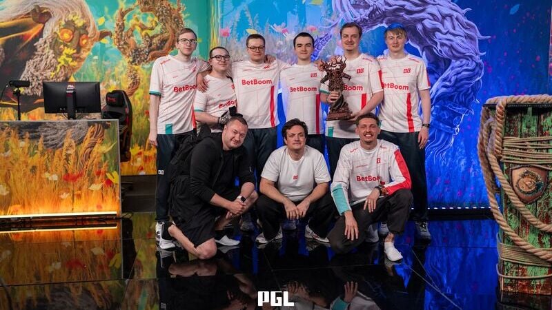 A screenshot of Betboom Team' at the PGL Wallachia Season 8