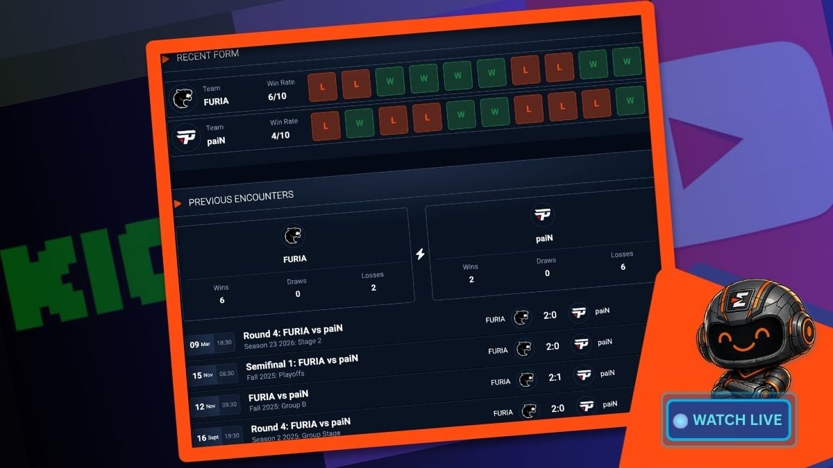 live esports streams