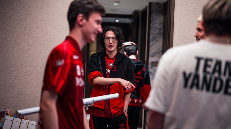 An image of Team Yandex at TI15