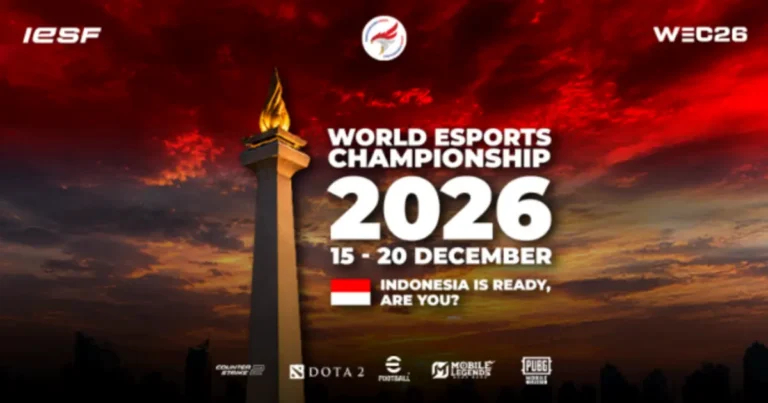 Indonesia set to host IESF World Esports Championship 2026 in massive decennial return