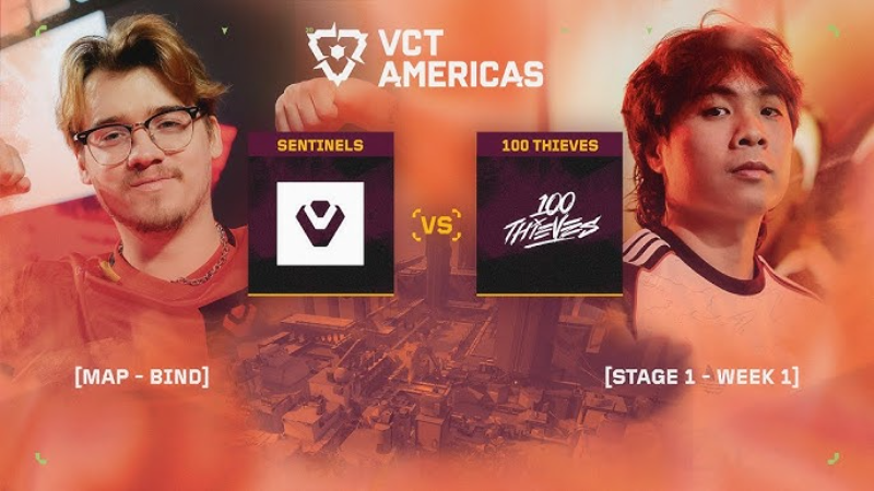 Sentinels vs 100 Thieves