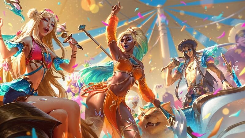 All beach skins in LoL: Ocean Song Nidalee, Seraphine, Yone