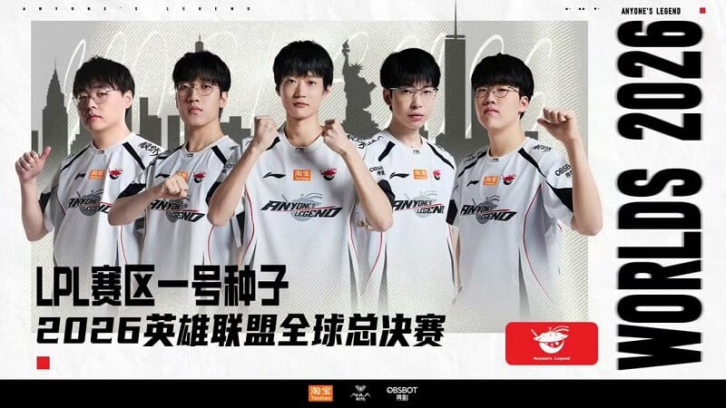 AL wins the LPL Grand Finals 2026: Anyone's Legend announcement