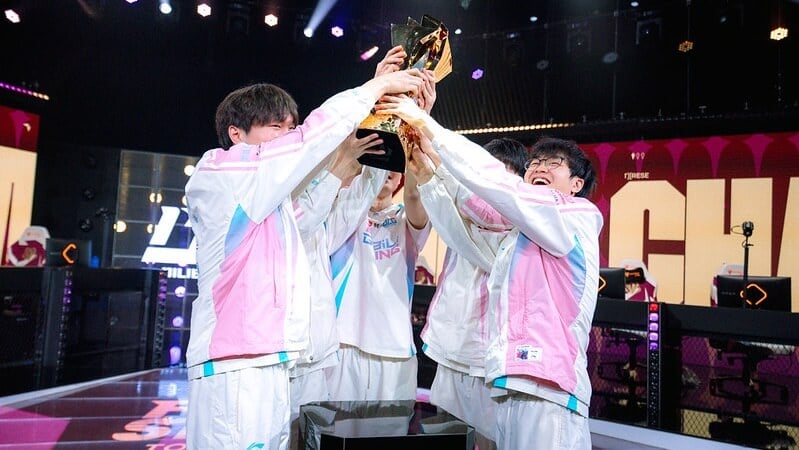 All Worlds qualified teams: Bilibili Gaming