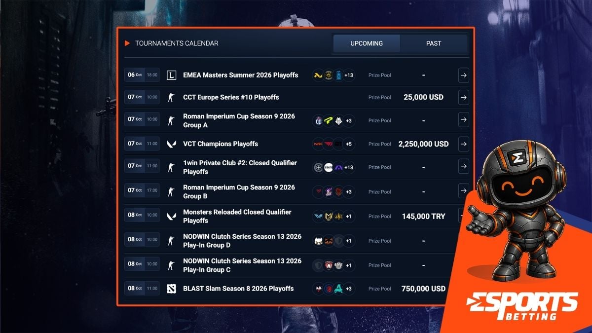 cod tournaments schedule