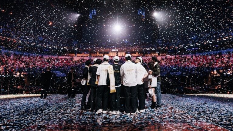 LoL Worlds locations: 2025 trophy