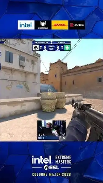 Two Enemies Against TeSeS… Bad Idea #esl #colognemajor #cs2 #clutch